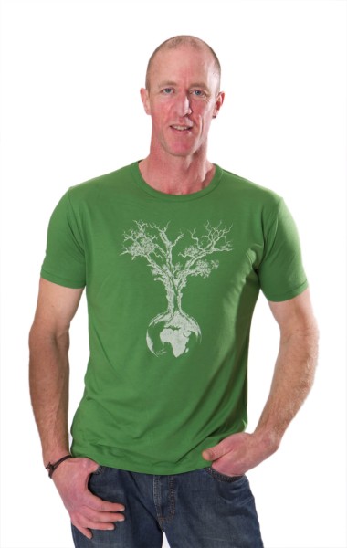 Fairwear Bambus Shirt Leaf Green Men Weltenbaum